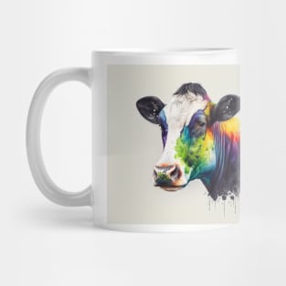 Cow Watercolour Painting Mug